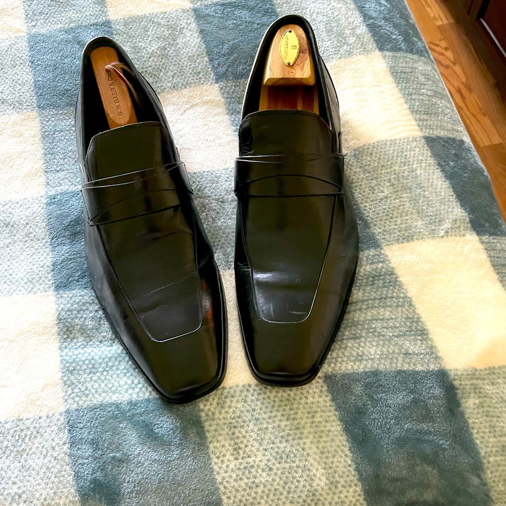 Men’s Kenneth Cole Slow Dance Black Loafers, size 13